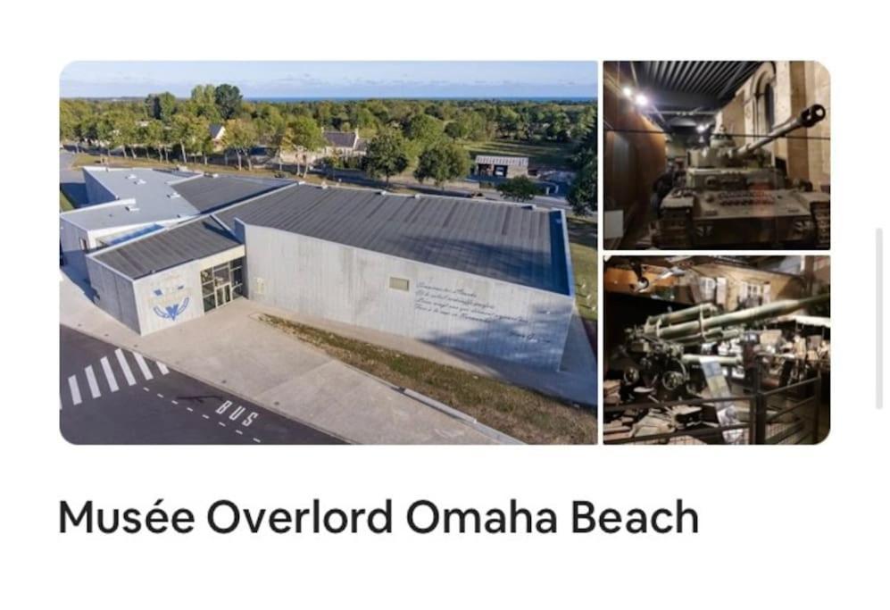 Au Coeur D'Omaha Beach- Colleville-Sur-Mer- Gite 2 Ngoại thất bức ảnh